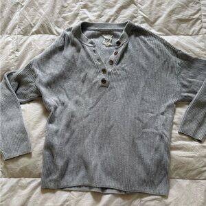 Aerie Knit button sweater
